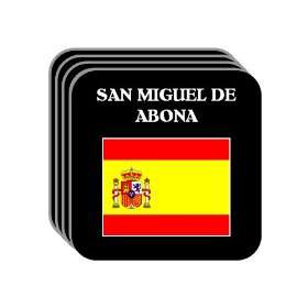 Spain [Espana]   SAN MIGUEL DE ABONA Set of 4 Mini Mousepad Coasters