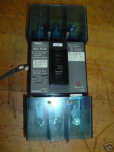 Fuji Electric BU ECA 3080 circuit breaker, 80a, 240v  