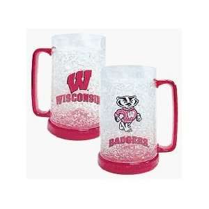  University of Wisconsin Badgers Mug   Crystal Freezer 