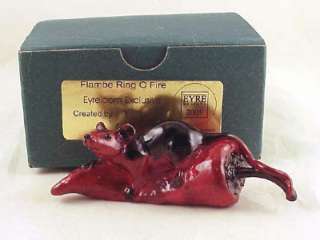 Ring of Fire   Red Mouse, Chili   Eyre Designs   NIB  