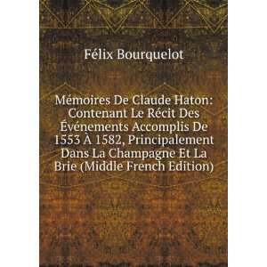   Et La Brie (Middle French Edition) FÃ©lix Bourquelot Books