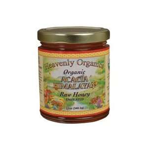 Heavenly Organic Acacia Honey, Size 12 Oz (Pack of 6)  