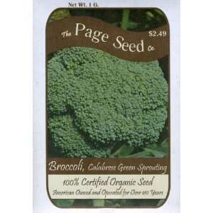  Organic Broccoli Early Green Patio, Lawn & Garden