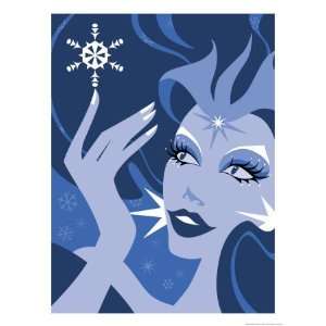 Winter Fairy Giclee Poster Print, 18x24