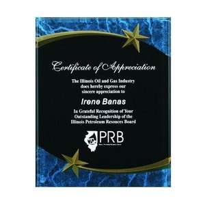  Blue Shooting Star Acrylic Plaques and Awards Office 