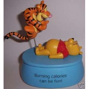  Winnie The Pooh & Tigger Burning Calories Music Box 