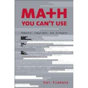  Ma+H You Cant Use Ben Klemens Books