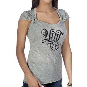  Unit Womens Obsessor T Shirt   Medium/Grey Automotive