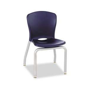  Accomplish Chairs, 18 x 17 1/4 x 26 5/8, Navy, 4/Carton 