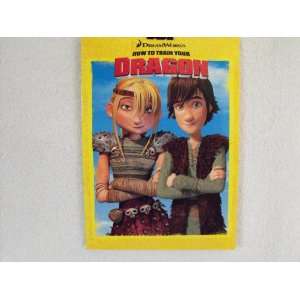  How to Train your Dragon Coloring & Activity book ~ Yellow 