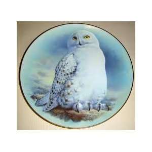  Franklin Mint Snowy Owl by Raymond Watson COLLECTORS PLATE 