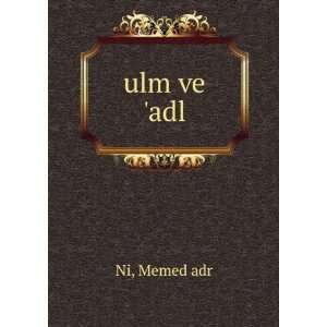  ulm ve adl Memed adr Ni Books