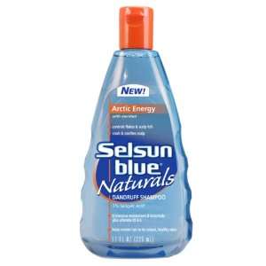 Selsun Naturals Dandruff Shampoo, Arctic Energy, 11 Ounce Bottle (Pack 