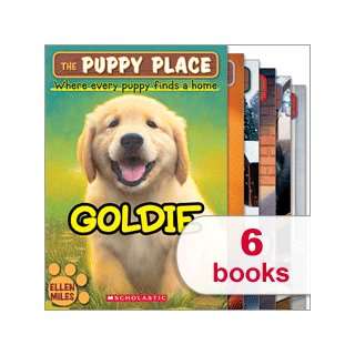 Puppy Place 6 Book Library (Includes Includes #1 Goldie, #5 Buddy 