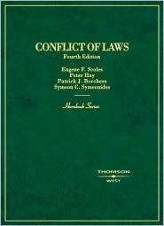 Conflict of Laws (Hornbook Series), (0314146458), Eugene F. Scoles 