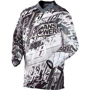  Answer Racing 2012 Ion Breeze Vented Jersey White Black 