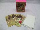 Vintage Retro Cute Cat Kitten Stationary Cards Gibson