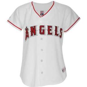  Los Angeles Angels of Anaheim Home White Womens MLB 