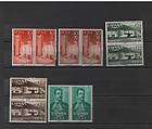 Spanish Rio Muni , small lot of stamps in pairs MNH OG  