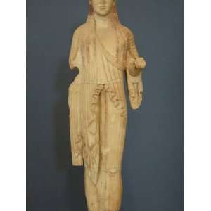  Marble Statue, Dated Between 500 490 Bc, Acropolis Museum 