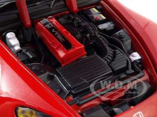 Brand new 118 scale diecast car model of Honda S2000 Red die cast car 