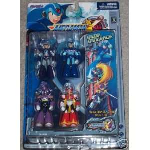  Mega Man X   Mega Mini Pack of 4 Action Figures Toys 