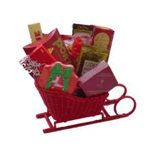 Sleigh Ride Christmas Gift Basket Grocery & Gourmet Food