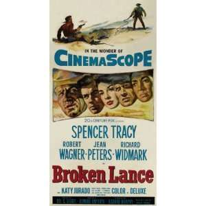  Broken Lance Movie Poster (11 x 17 Inches   28cm x 44cm 