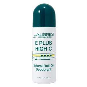  Aubrey Organics E Plus High C Roll On Deodorant 3 oz 