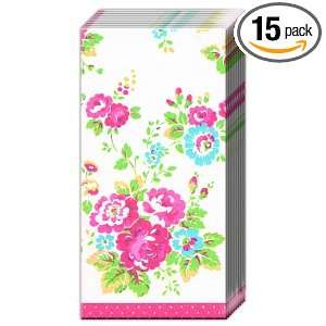  Boston International Spray Flowers 4 ply Pocket Tissues 