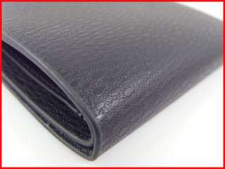 Hardworking Bull Fine Soft Smooth Bifold Black PU Leather Purse Wallet 