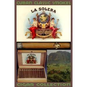  Cigar Solera. Vintage Cuban Ad.