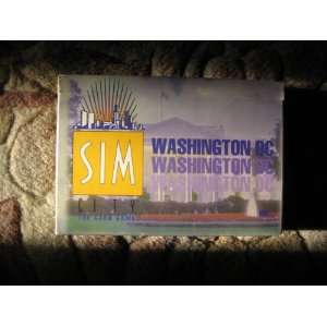   THE CARD GAME WASHINGTON D.C. STARTER DECK (SIM CITY) Toys & Games
