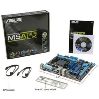 ASUS M5A78L M LX AM3+ AMD 760G (780L) Micro ATX MB  
