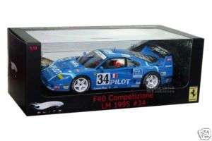 ELITE 1995 FERRARI F40 LM GTE COMPETIZIONE #34 1/18  