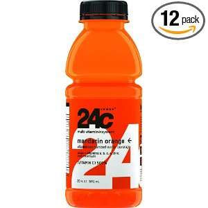 Jones Soda 24c Mandarin Orange, 20 Ounce Bottles (Pack of 12)  