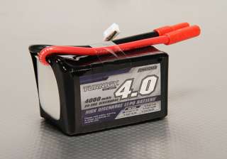 RC Turnigy 4000mAh 3S 20C Lithium Polymer Battery (Perfect for QRF400 