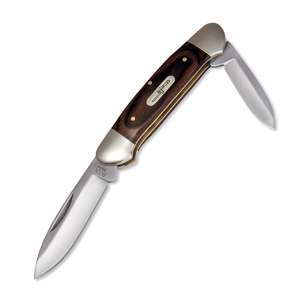 Buck 389 Canoe Knife with Woodgrain Handle 389BRS New  