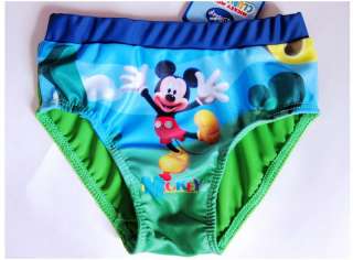 NWT DISNEY MICKEY MOUSE Kids/Boys/Toddler/Childs Swimsuits Boxers 