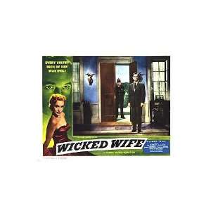  Wicked Wife Original Movie Poster, 14 x 11 (1955)