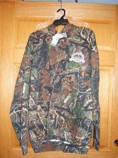 Cabelas Seclusion 3D Camo Hoody zip up L NWT  