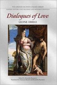 Dialogues of Love, (0802099106), Leone Ebreo, Textbooks   Barnes 