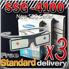 3x SAMSUNG SSG 4100GB Active 3D GLASSES (ssg 3100gb/ssg 3050gb follow 