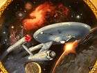FRANKLIN MINT STAR TREK U.S.S ENTERPRISE NCC 1701 PLATE