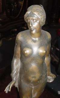 Great antique woman bronze statue, Dubois # as/861  