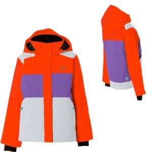  Orage Tweedie Jacket   Girls Flame/Purple, XL Sports 