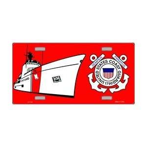  LP   124 US Coast Guard License Plate   596 Automotive