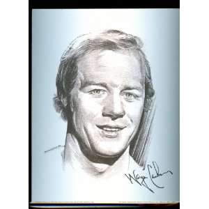 1974 Wayne Cashman Boston Bruins Lithograph  Sports 