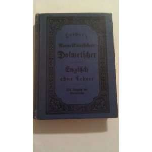   Lebrer(Caspars American Interpreter) C. N. Caspar  Books