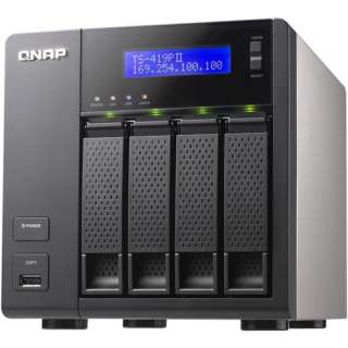 QNAP TS 419P II 12TB (4 x 3000GB) Hitachi Consumer  